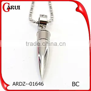 China Jewelry Wholesale Hand Made Jewelry Pen Head Steel Pendants thumbnail-4