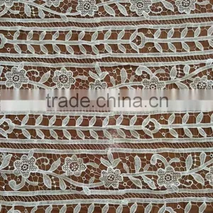 Polyester Fabric Lace Embroidery Flower Lace Designs for Garment Accessory thumbnail-2