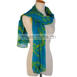 High Quality Custom Printed Silk Scarves for Women thumbnail-5