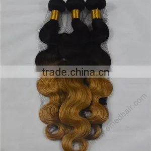 Factory Direct China Cheap Body Wave Two Tone Human Hair thumbnail-1
