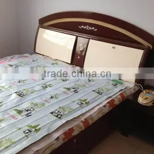 Greek Customer Visit Our Hongkong Exhibition for Polyester Electric Blanket With CE,ROHS Certification thumbnail-3
