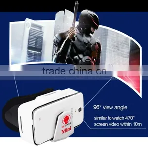 Portable Universal Virtual Reality Headset Mini VR Box Glasses Case For Android IOS Mobile Phone thumbnail-6