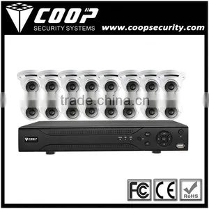 HD 16 Channel CCTV HD CVI DVR 2MP Indoor Dome HDCVI Kit VMS HD-CVI 1080P 16CH System thumbnail-1