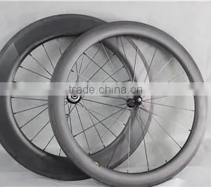 56mm and 86mm Carbon Clincher Wheels China Carbon Wide Side Bike Wheels W56C thumbnail-2