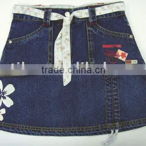 Girls Denim Skirt thumbnail-1