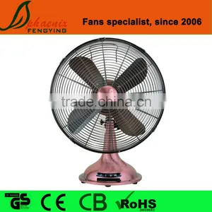 Air Cooling 6/9/10/12/16 Inch Electric Plastic and Metal Decorative Table Fan thumbnail-2