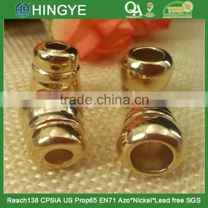 Gold Cord End Cord End Stopper Metal Cord End thumbnail-1