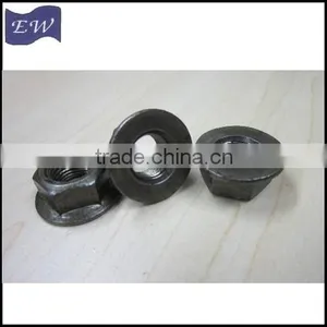 1/2"-20 Hex Flange Nuts, Serrated Nuts UNF on Stock thumbnail-4