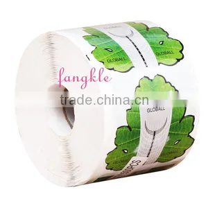 Good Quality Leave Shape Green Thick Salon Gel Nail Form Art Tip Extension Forms thumbnail-3