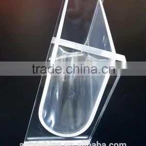 Vintage Mid-Century Modern Lillieo Acrylic Lucite Vanity Angled Tissue Box Cover thumbnail-2