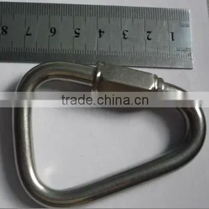 Steel Electric Galvanized Pear Shaped Quick Link Produced Carabiner Rigging Hardware Manufacturer thumbnail-3