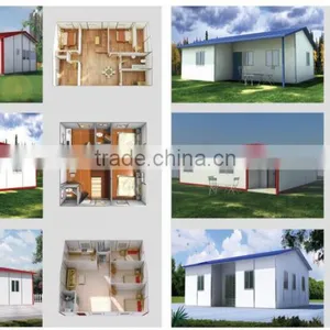 Green House Materials Earthquake Proof Ready Made Low Price Prefabricated Movable House Supplier's Choice thumbnail-3