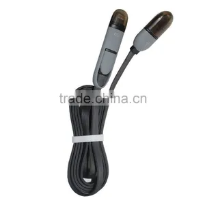 Good Looking Usb Multi 2 in 1 Charger Data Cable ,2 in 1 Usb Cable for Cell Phone thumbnail-1
