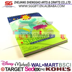 Customized Paper Sprial Hardcover Sketchbook thumbnail-1