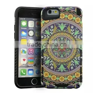 Two in One Cae for Iphone 6 With Colors Pictures Hard PC+TPU Materil More Protective thumbnail-4