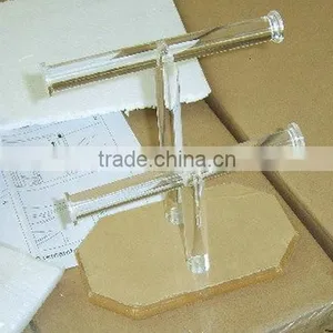 GH-RZ358 2014 High Quality Clear Tube Acrylic Bracelet Display With Support Quality Choice thumbnail-2