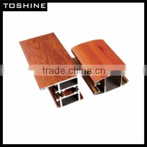 2014 Hot Sale Wood Grain Transfer Cabinet Aluminum Profile thumbnail-3