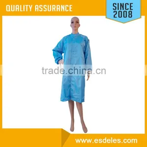 Customize Cotton Material ESD Antistatic Smock With Conductive Carbon thumbnail-3