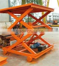 CE Approved Utility Cargo Indoor Scissor Lift Table/hydraulic Stationary Scissor Lift thumbnail-5