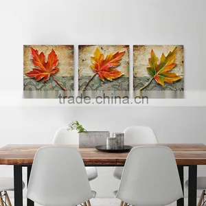 Canada Style Charming Maple Leaf Painting 3D Oil Art thumbnail-6