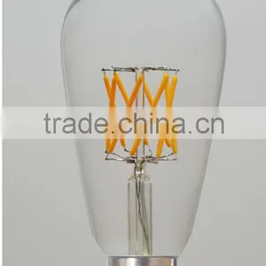 Vintage Edison 120V E26 Led Filament Bulbs Dimmable Full Glass ETL ST64 Led Filament Bulb Lights Lamp Energy Saving 2700K for US thumbnail-1