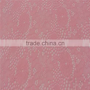 China Textile Manufactures Supply Fashional Jacquard Nylon Stretch Lace Fabric thumbnail-4