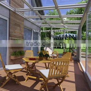 New Laminated Glass Roof Sunroom/glass Room/greenhouse for Sale thumbnail-1