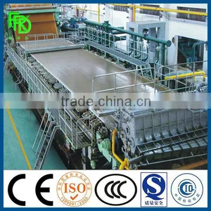 Good Performance 1575mm 15T/D Kraft Paper Machine With Low Cost thumbnail-1