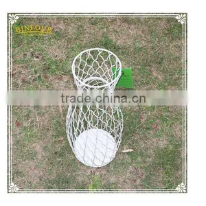 Fashion Home Decor Metal Iron Flower Antique Vase thumbnail-1