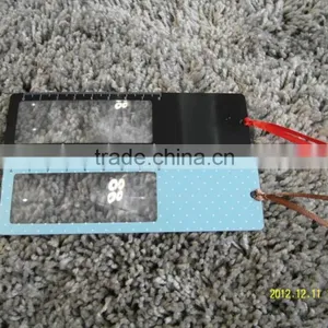 Portable Ruler Card Magnifier, Credit Size Ruler Card Magnifier, Ruler Card Fresnel Magnifier thumbnail-1