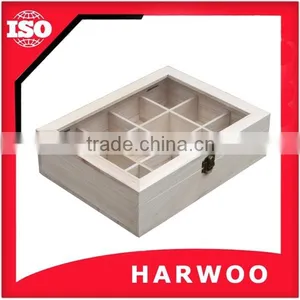 Elaborate Wooden Tea Packing Case in Stock thumbnail-3