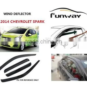 2014 CHEVROLET SPARK Wind Deflectors,door Visor,window Deflectors,car Rain Visor,car Accesories thumbnail-1