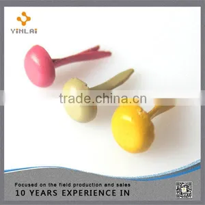 Metal Round Decorative Paper Brads thumbnail-2