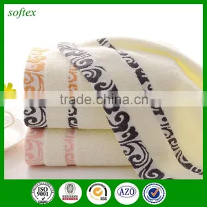 Zero Twist Yarn Cotton Advertising Towel With Custom Cloud Logo as Gift thumbnail-1