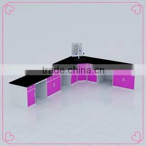 Commercial Use Experiment Furniture Stainless Steel Lab Wall Bench thumbnail-5