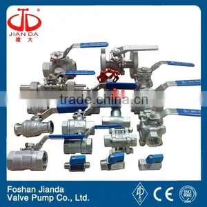 Foshan Shunde 304 316 ss Stainless Steel 1pc 2pc 3pc Weld Thread Screw Sanitary Food Grade Ball Valve thumbnail-1