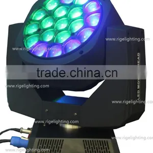 2015 NEWEST Design 19*15w Bee Eye High Power Stage Light Led Zoom Moving Head Sharpy Light thumbnail-2