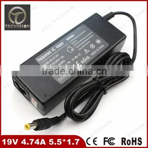 Laptop AC Power 19V 4.74A 90w 5.5*1.7 Notebook Charger For Acer 7560G 7741 7745G 7720 5750 5755G 5560G 5742G Adapter thumbnail-1