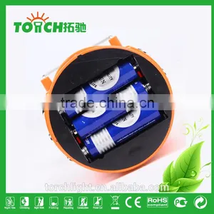 Ball Bulb ABS Plastic Lantern Light Fashion New Design Orange Camping Lamp With Inner Battery and Charger thumbnail-6