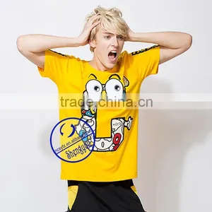 100 Cotton Unisex Couple T-shirt Wholesale China thumbnail-6