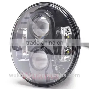 2015 Newest Emark 7inch Round High/low Beam Headlight for Jeep Wrangler CJ TJ JK Harley Hummer Landrover thumbnail-1