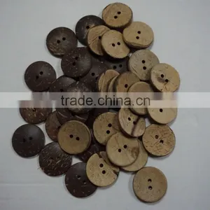 Fashionable Coconut Shell Button Size 44L thumbnail-3