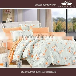 100% Cotton 128*68 40s*40s Pigment Printting Beautiful Quilt Cover Set With Zipper thumbnail-3