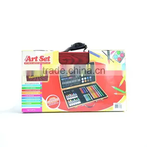 Professional High Quality 101pcs Art Set With Wooden Box ,drawing Stationery Set thumbnail-5