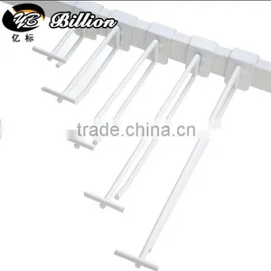 High Quality Display Tube Bar Double Line Hooks With Pirce Tag Holder thumbnail-2