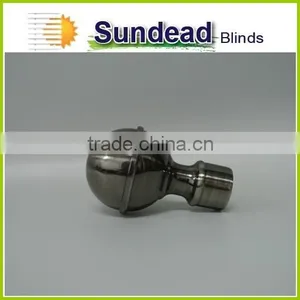 Curtain Rod Set Stainless Steel Copper Satin Nickel Iron Curtain Rod Curtain Accessory Wholesale Curtain thumbnail-2