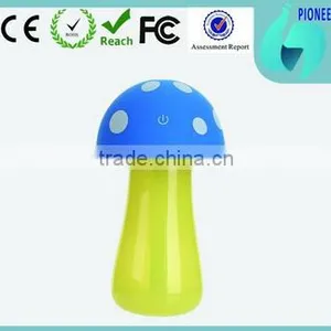 Mushroom Appearance LED Lamp Humidifier Fogger Cool Mist Usb Ultrasonic Humidifier Portable Air Humidifier thumbnail-3