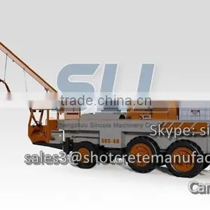 High-speed Rail Project Machine - Concrete Spraying Trolley thumbnail-1
