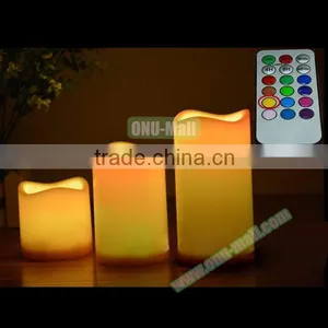 Most Popular Flameless LED Candle Light With Remote, Ivory Color Remote LED Candle thumbnail-6