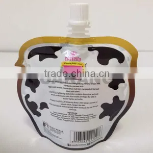 Standing Body Lotion Plastic Packaging Bag thumbnail-2
